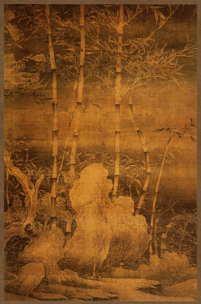 五代 徐熙 雪竹图