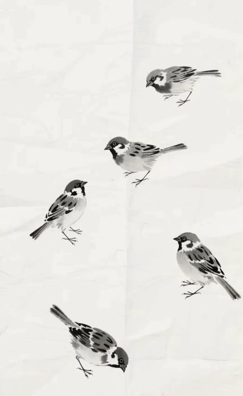 一分钟学会画小麻雀，简单几步即可上手！