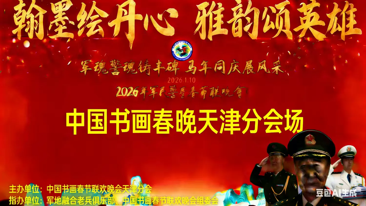 2026第九届中国书画春节联欢晚会天津会场成功举行