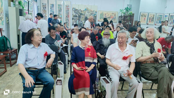 笔墨之间见精神 象外之境绘心魂 ——超乎象外·沈青中国画作品巡展（北京站）成功举办