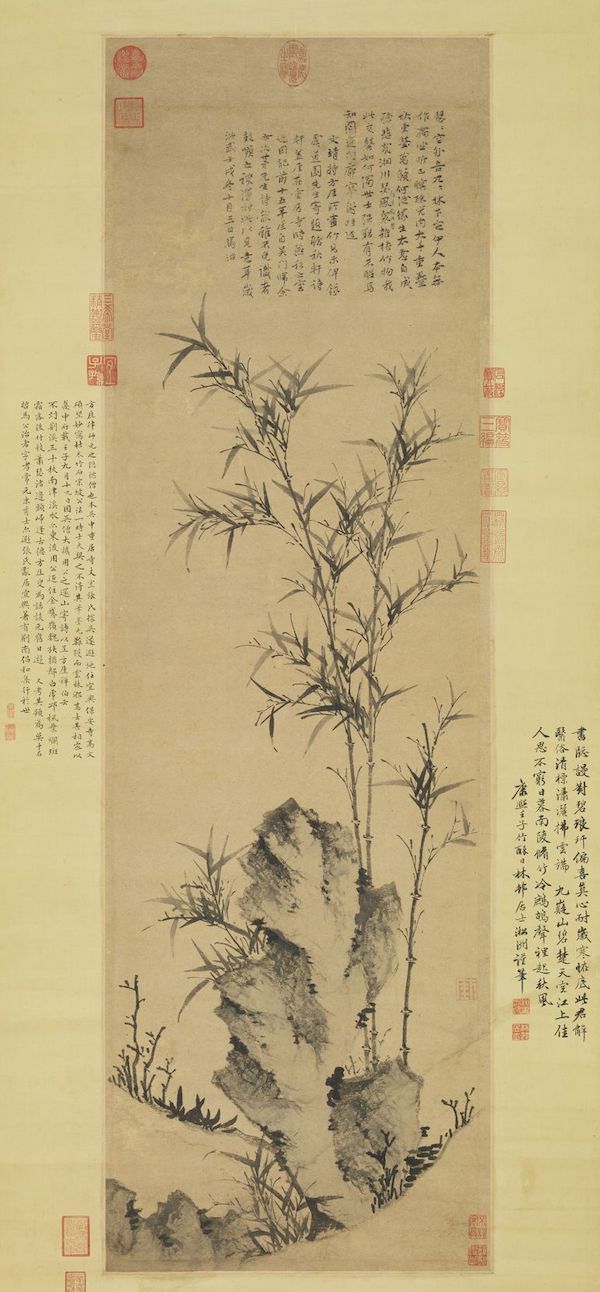 可使食无肉 不可居无竹：名家笔下的墨竹