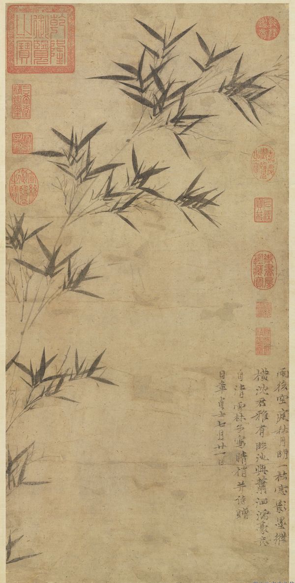 可使食无肉 不可居无竹：名家笔下的墨竹