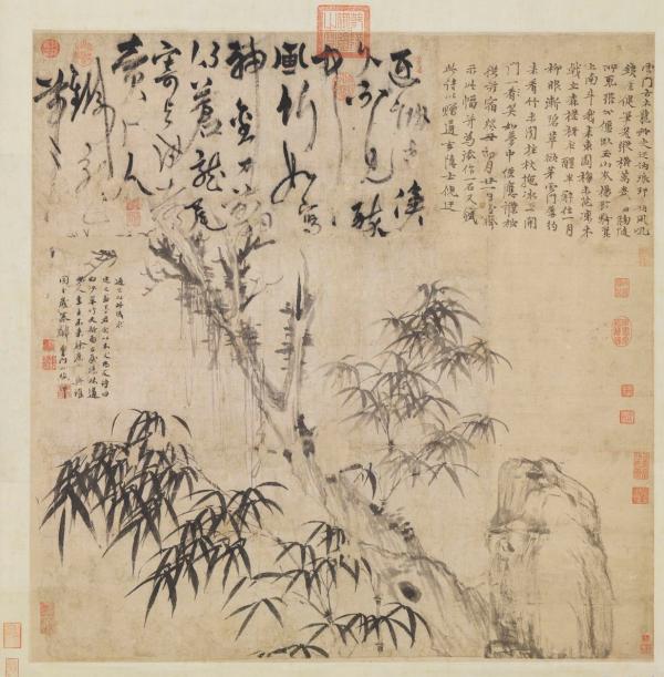 可使食无肉 不可居无竹：名家笔下的墨竹