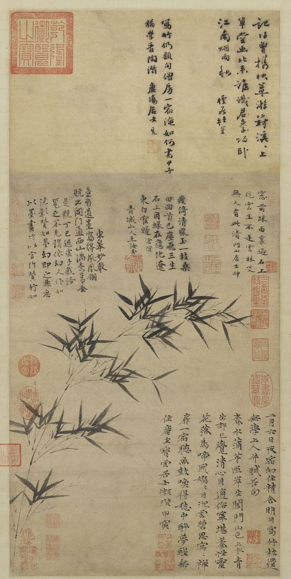 可使食无肉 不可居无竹：名家笔下的墨竹