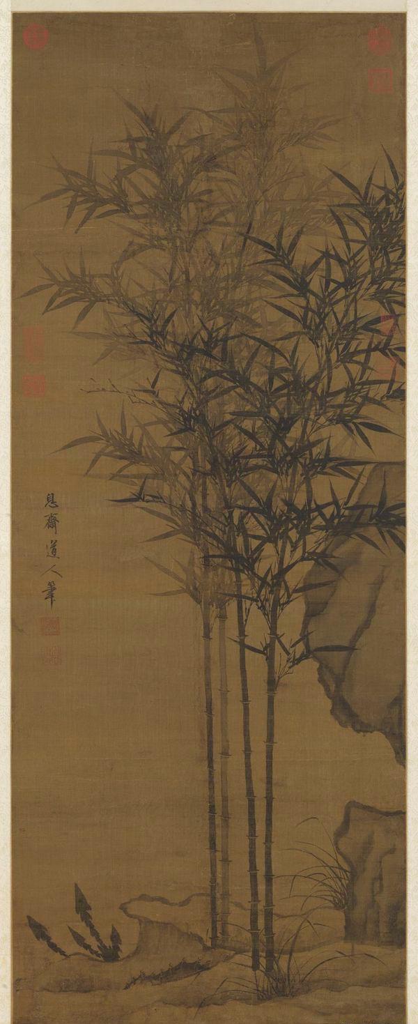 可使食无肉 不可居无竹：名家笔下的墨竹