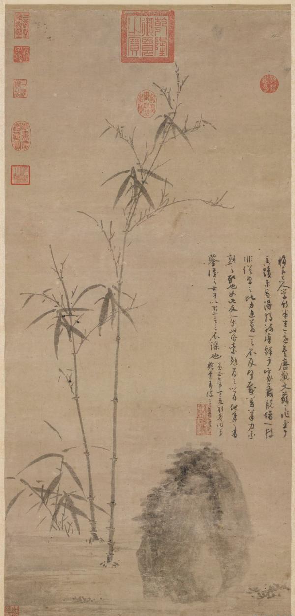 可使食无肉 不可居无竹：名家笔下的墨竹