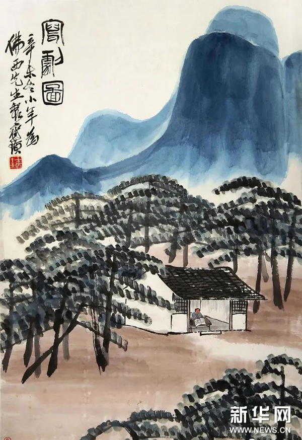 齐白石山水画鉴赏：一往无前，无所顾忌