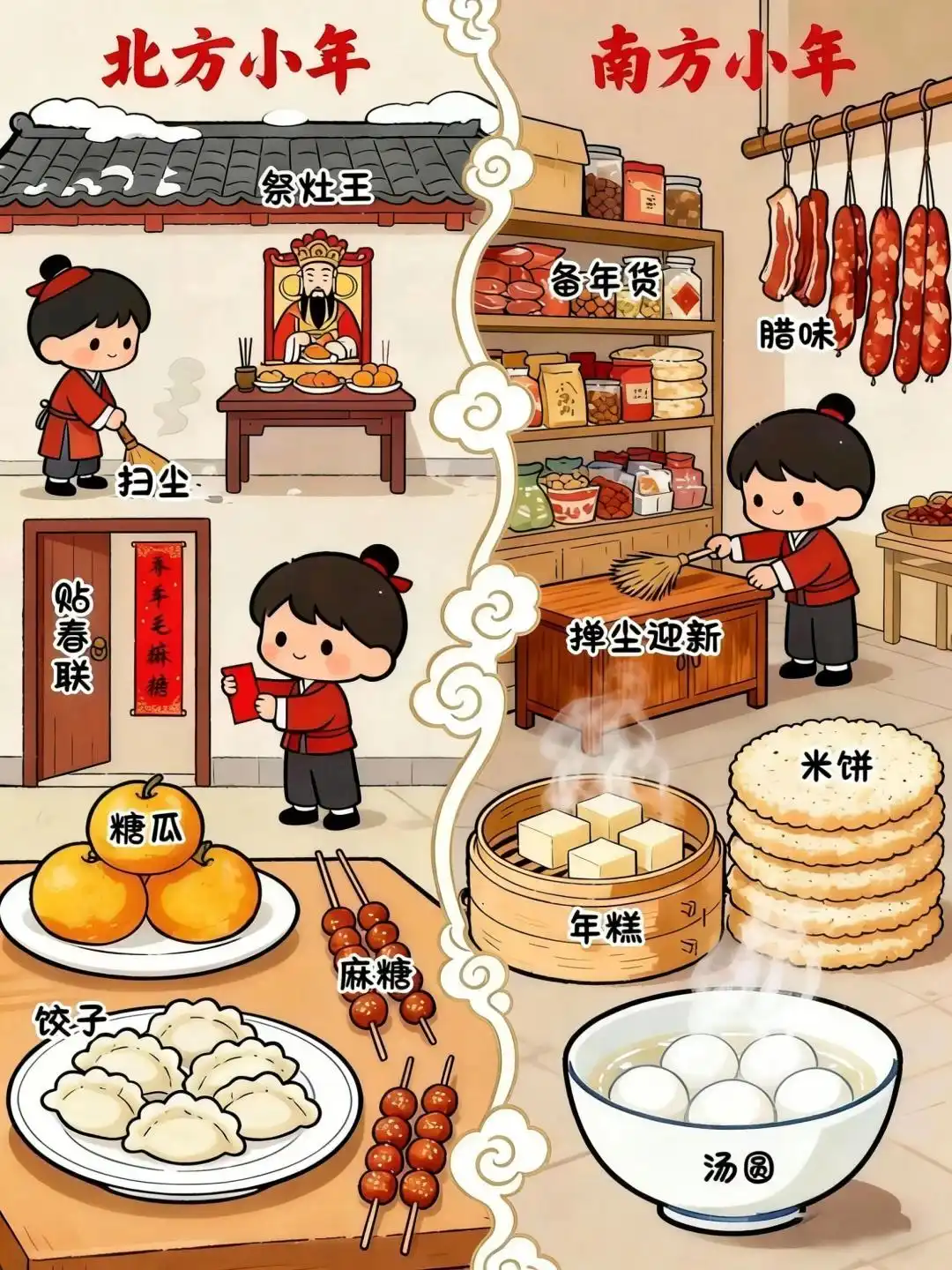 南北小年差一天，千年民俗藏着别样年味儿