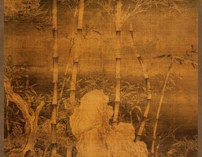 五代 徐熙 雪竹图