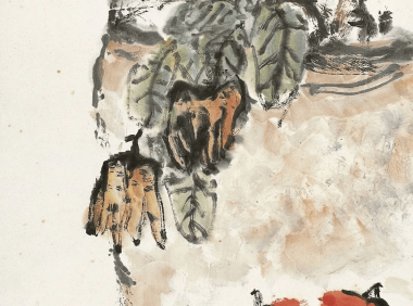 朱屺瞻大写意花鸟，雄劲老辣，气势磅礴！